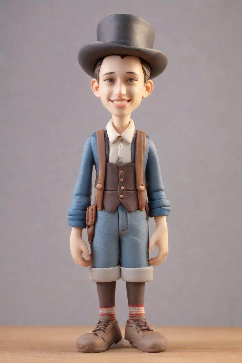 Custom Thanksgiving Playful Bobblehead,He Winked at Thanksgiving with His Custom Bobblehead!