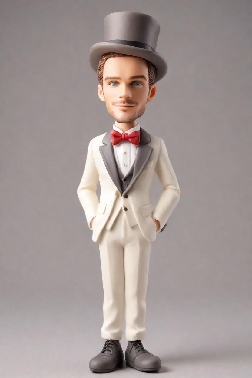 The Dapper Winker: A Custom Bobblehead Doll That's Turning Heads,I Made My Own Winking Bobblehead Doll and It's the Life of the Party!