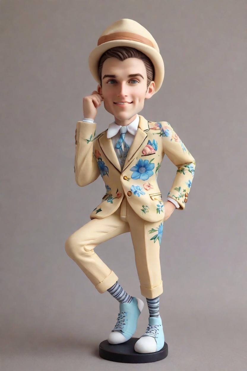 Casual Fun Custom Bobblehead,John Shares His Playful Pet Bobblehead Creation