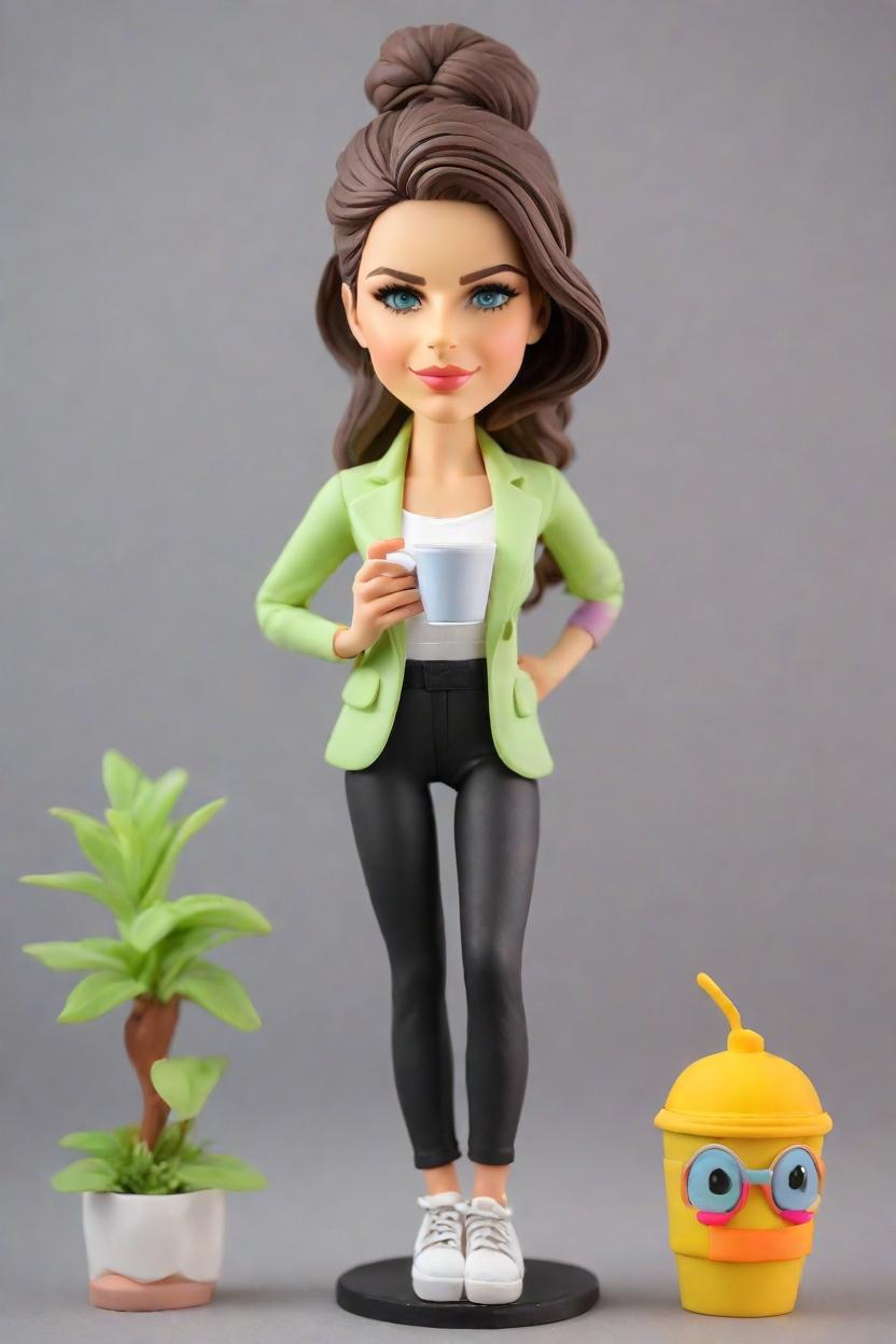 Personalized Bobblehead Dolls: A Trendy Twist on Desk Decor,She's Got the Look: Creating My Own Bobblehead Doll as the Ultimate Office Fashionista