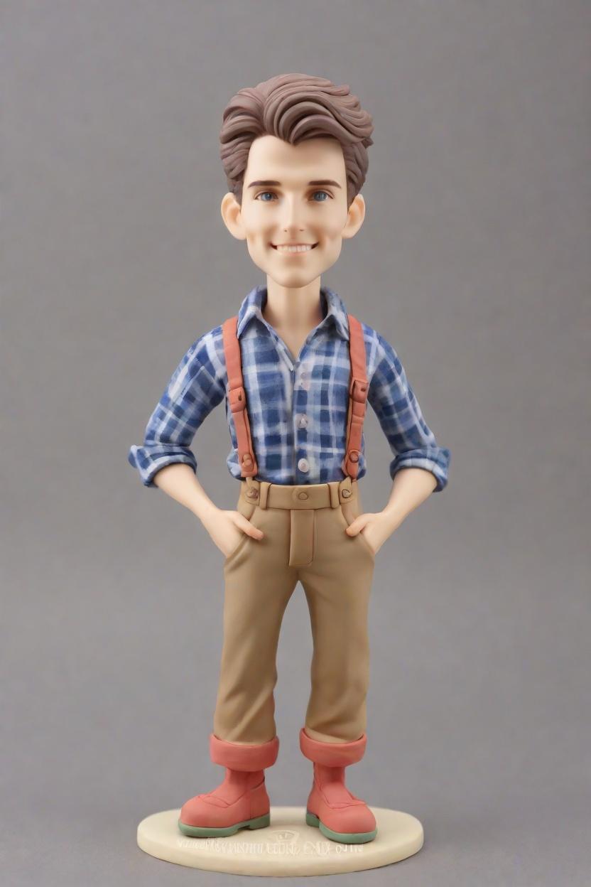 Custom Housewarming Playful Bobblehead,John Shares His Quirky Bobblehead Creation