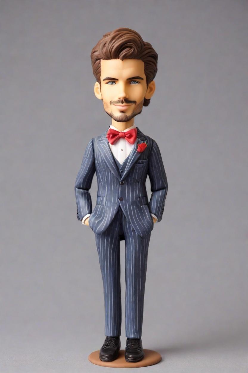 The Ultimate Business Gift: A Personalized Bobblehead for the Corporate Maverick,My Mini-Me Takes the Boardroom: A Social Media Takeover with a Twist