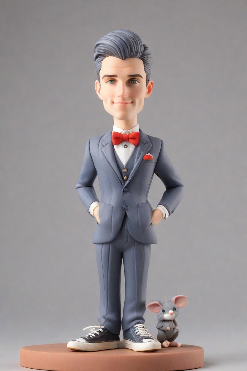Breaking the Mold: How a Bobblehead Doll in a Pinstripe Suit is Redefining Desk Decor,Meet My New Desk Buddy: Crafting a Bobblehead Doll with a Pinstripe Twist