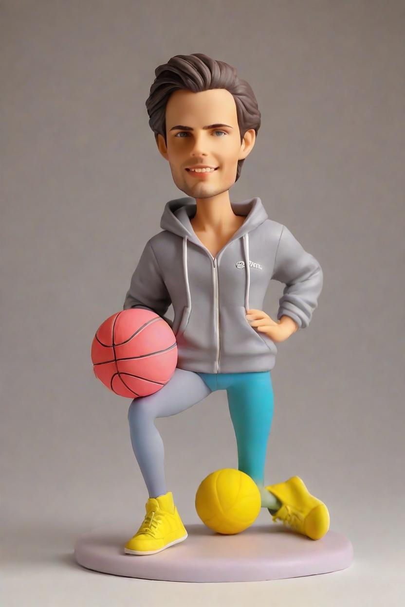 The Ultimate Custom Bobblehead Doll: From Casual Lean to Court Star,Meet My Mini-Me: Creating My Own Bobblehead Doll Journey