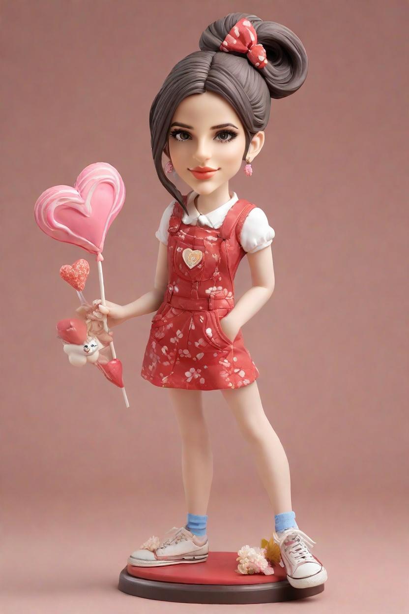Custom Valentine's Cheeky Bobblehead,She's Got Swagger: Make Your Own Bobblehead Doll