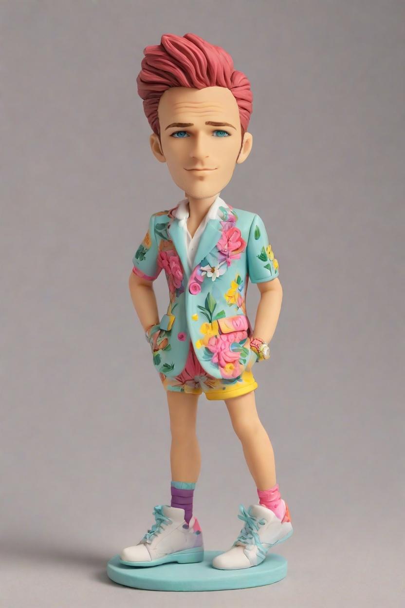 Casual Chic Custom Bobblehead,He Made His Own Bobblehead Doll and Slayed!