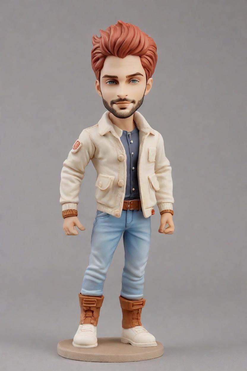 The Bobblehead Blaze: Discovering the Playful Side of Firefighting,He's Got the Fire in His Eyes: A Firefighter's Playful Side Revealed