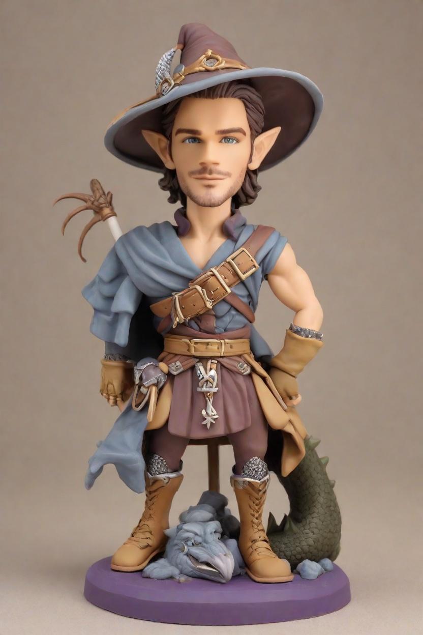 Fantasy Comes Alive: Discovering the Art of Bobble Head Dolls Customization,He Wore a Dragon-Scale Kilt and Conquered the Party: Creating My Own Bobblehead Doll