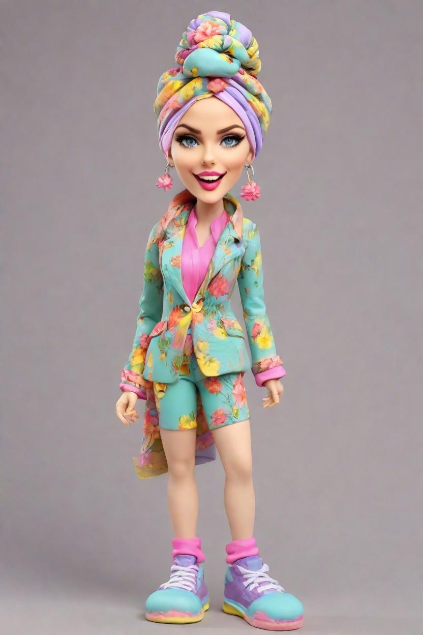 Custom Garden Chic Bobblehead,She's Got the Garden Pose: Create Your Own Bobblehead Doll