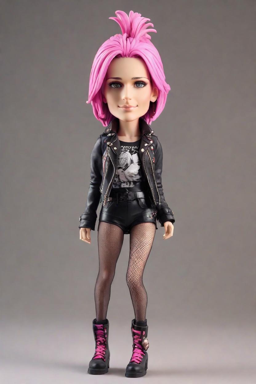 Sassy Anime Custom Bobblehead,She's Got Swag: Create Your Own Anime Bobblehead