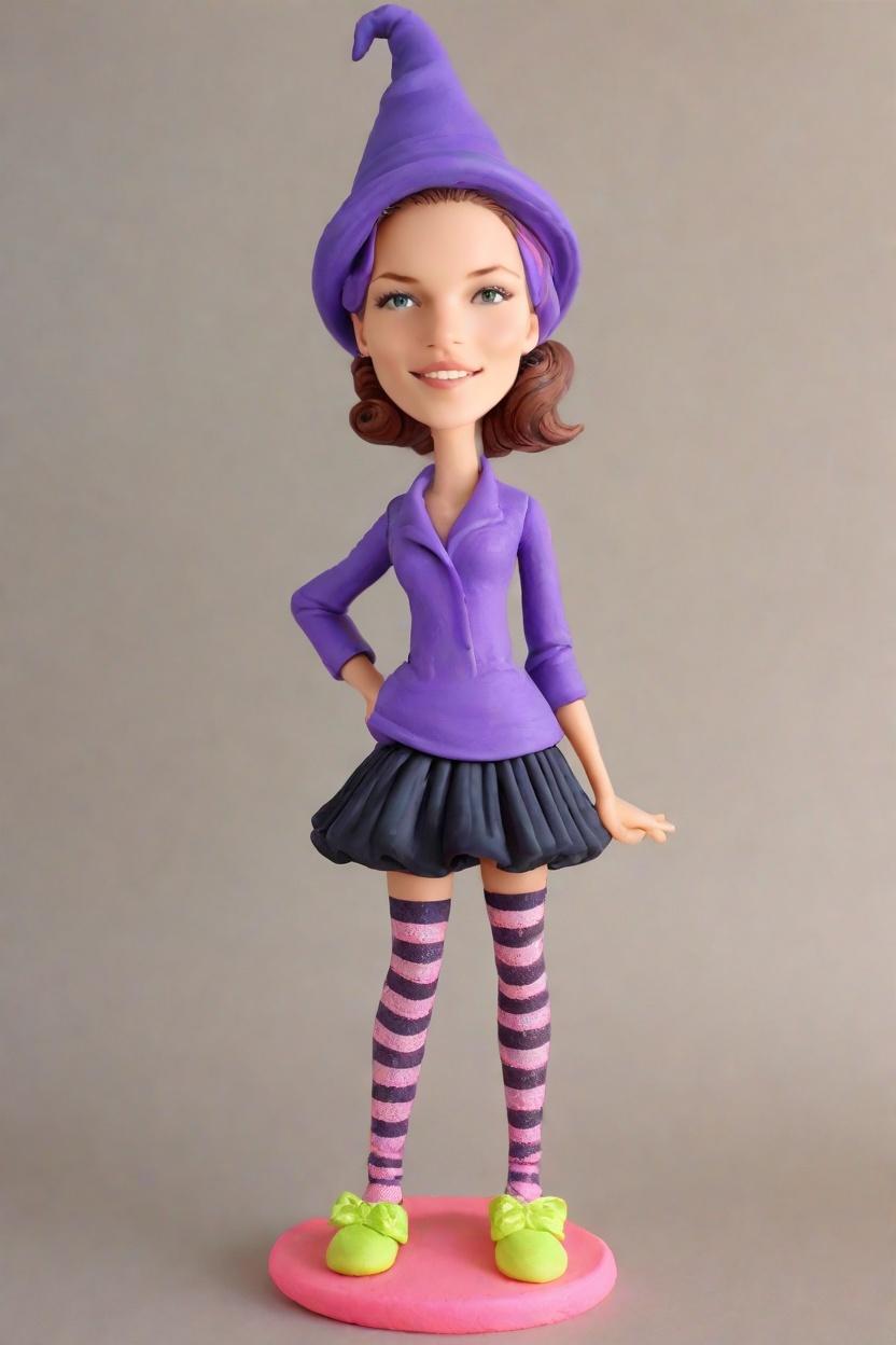 Unleash Your Inner Magician with Personalized Custom Bobbleheads,I Cast a Spell on Myself: Creating a Magical Bobblehead Doll