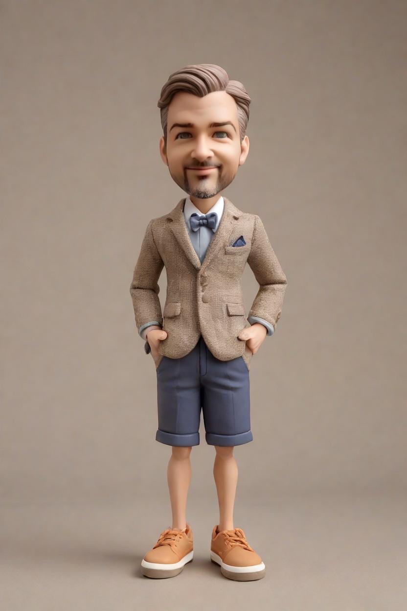 custom Executive Confidence bobblehead,John Shares His Bold Make Your Own Bobblehead