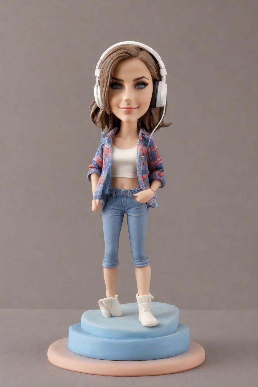 A Groovy Gift for the Record Collector in Your Life: My Mini-Me Figurine Journey,She's Got the Beat: Unboxing My Personalized Music Lover's Bobblehead