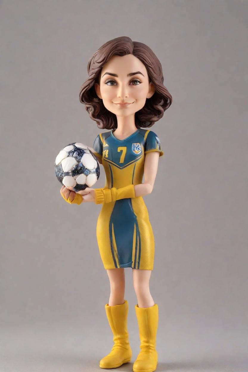 Victory Custom Star Bobblehead,She Nailed It: My Super Bowl Bobblehead