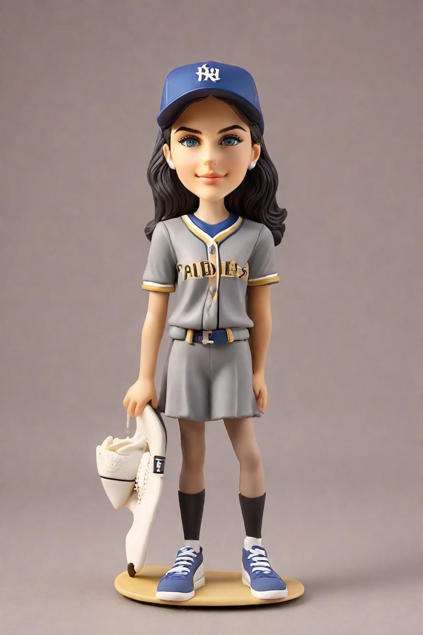 Custom Sports Chic Bobblehead,She's Crushing It: Create Your Own Bobblehead Doll