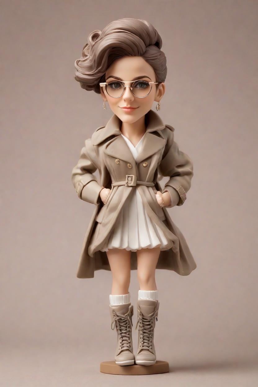 The Chic and Confident: Unveiling the Ultimate Personnel Appreciation Figurine,From Trench to Tutu: A Stylish Twist on the Classic Bobblehead Gift