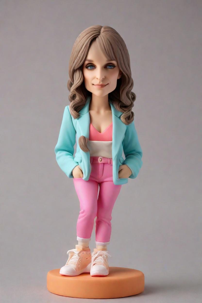 custom Leadership Presence Bobblehead,She Created Her Confident Bobblehead