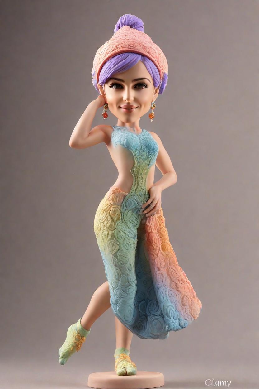 Trend Alert: How Custom Bobblehead Dolls Are Revolutionizing Meditation Gifts,Meet Jessica: She Transformed Her Yoga Practice into a Vibrant Bobblehead Doll!