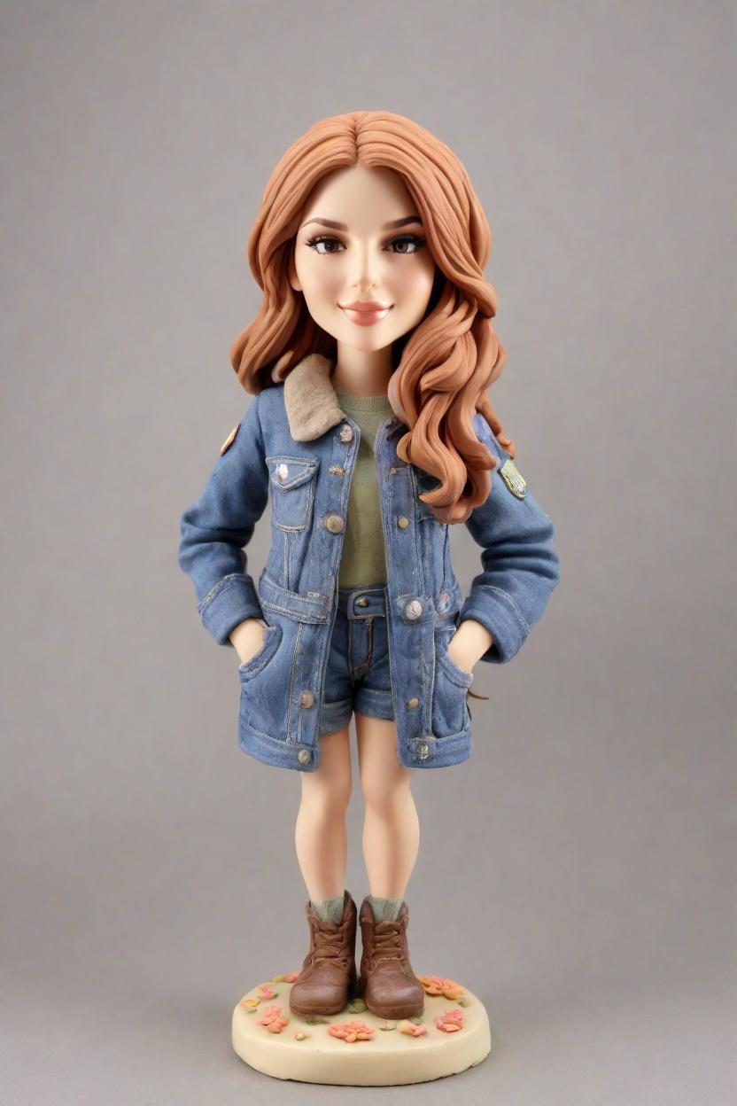 Discovering the Art of Custom Bobbleheads: A Vintage-Pilot Look for the Modern Traveler,She's Taking Flight: A Vintage-Inspired Bobblehead Doll Adventure