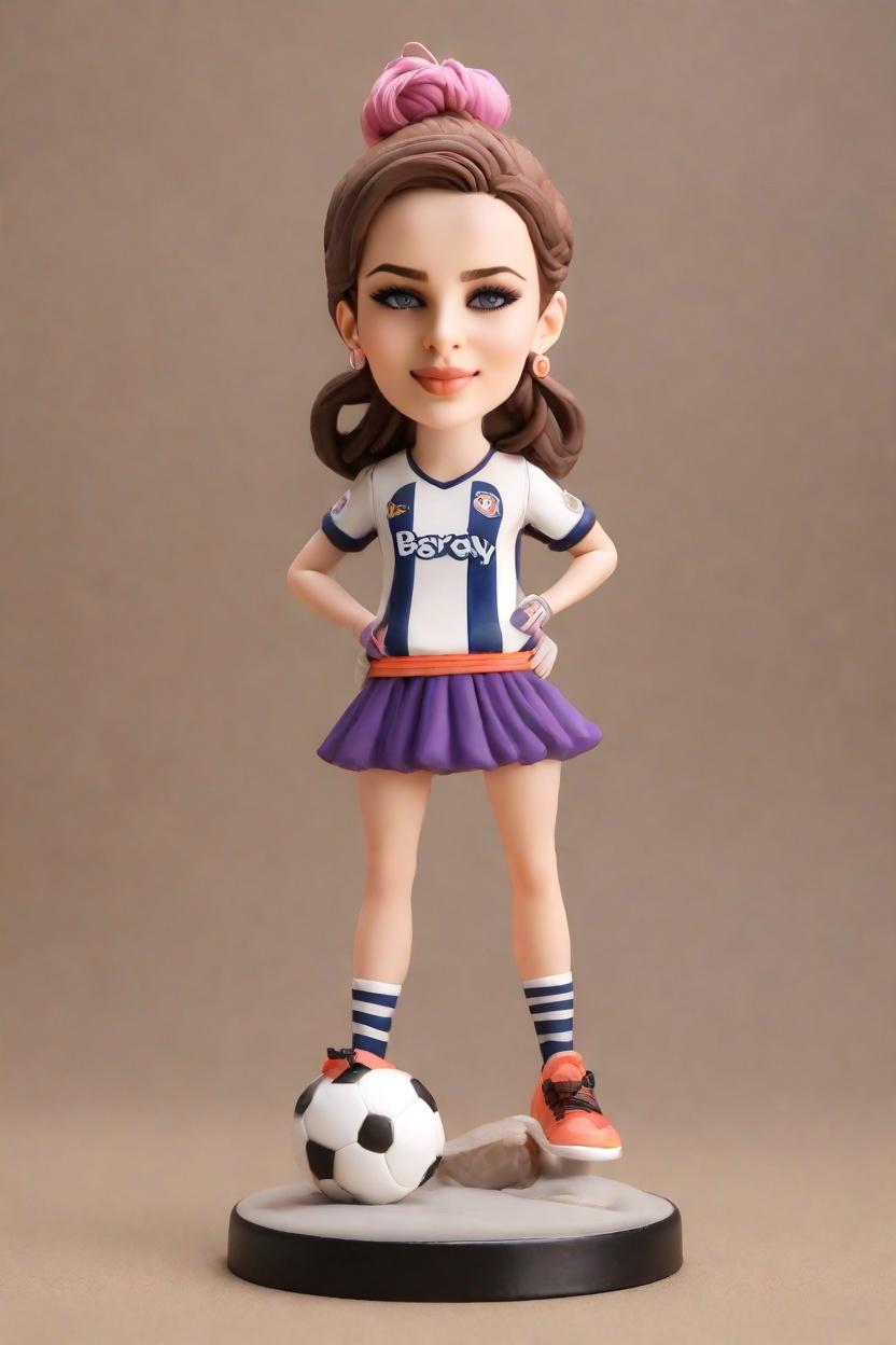 The Ultimate Soccer Jersey and Tutu Bobblehead Dolls: A Trendsetting Discovery,Soccer Star's Secret Weapon: Create Your Own Bobblehead Doll in Tutu!