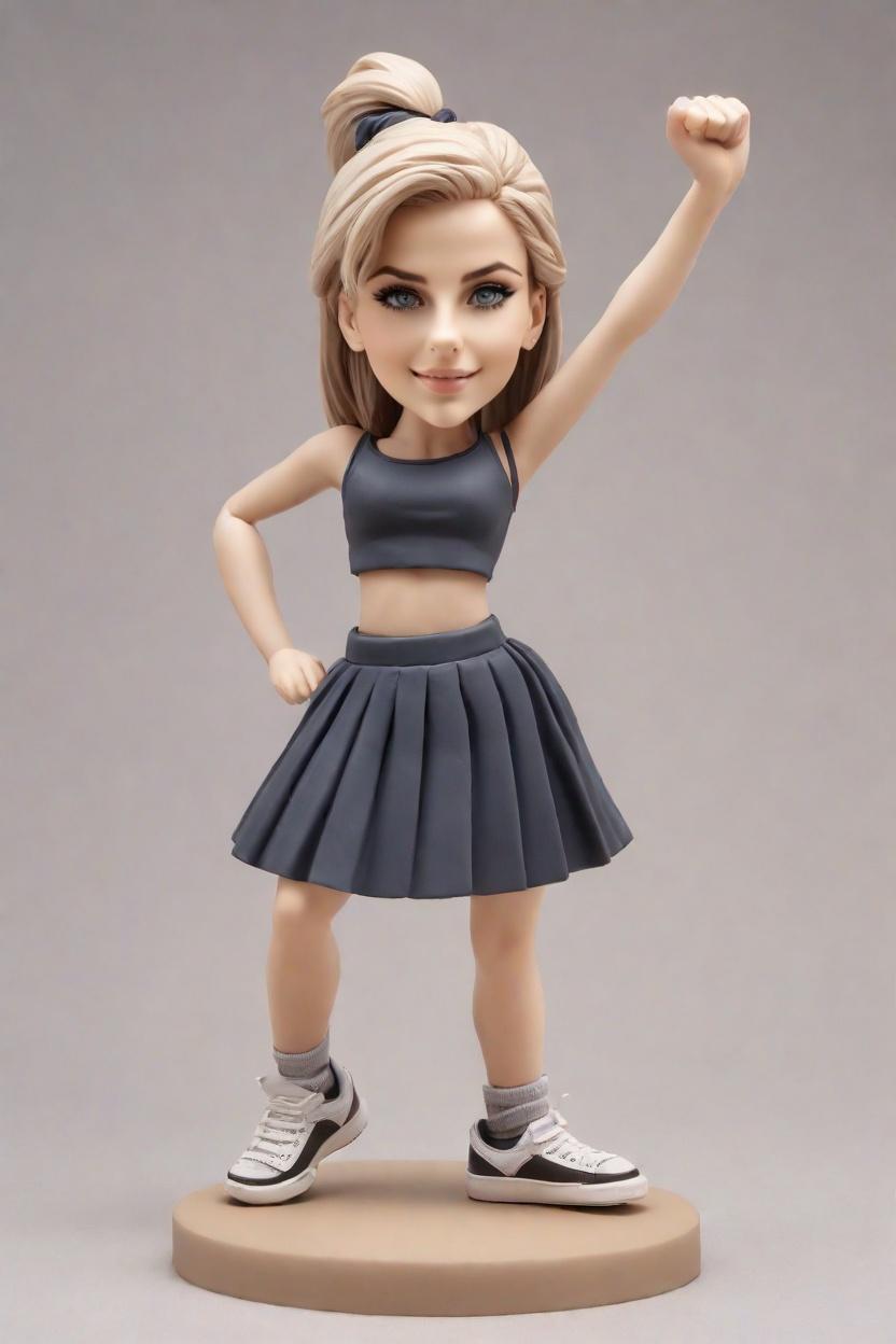 Personalized Bobblehead Dolls: A Trendy Reporter's Discovery of Fashionable Figurines,She Did It! Meet Sarah, the Soccer Star Who Created Her Own Bobblehead Doll