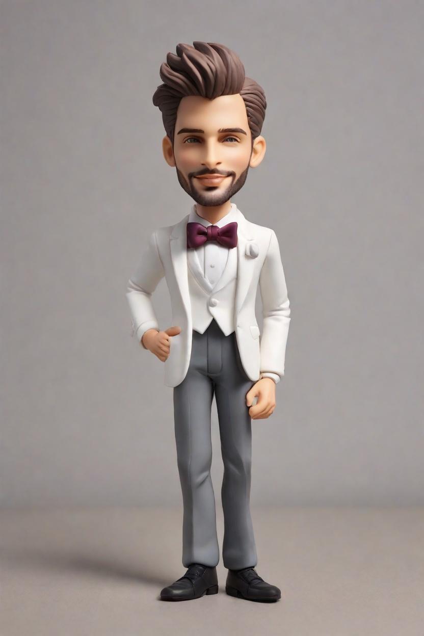 Custom Anniversary Chic Bobblehead,John Shares His Cheeky Anniversary Bobblehead Creation