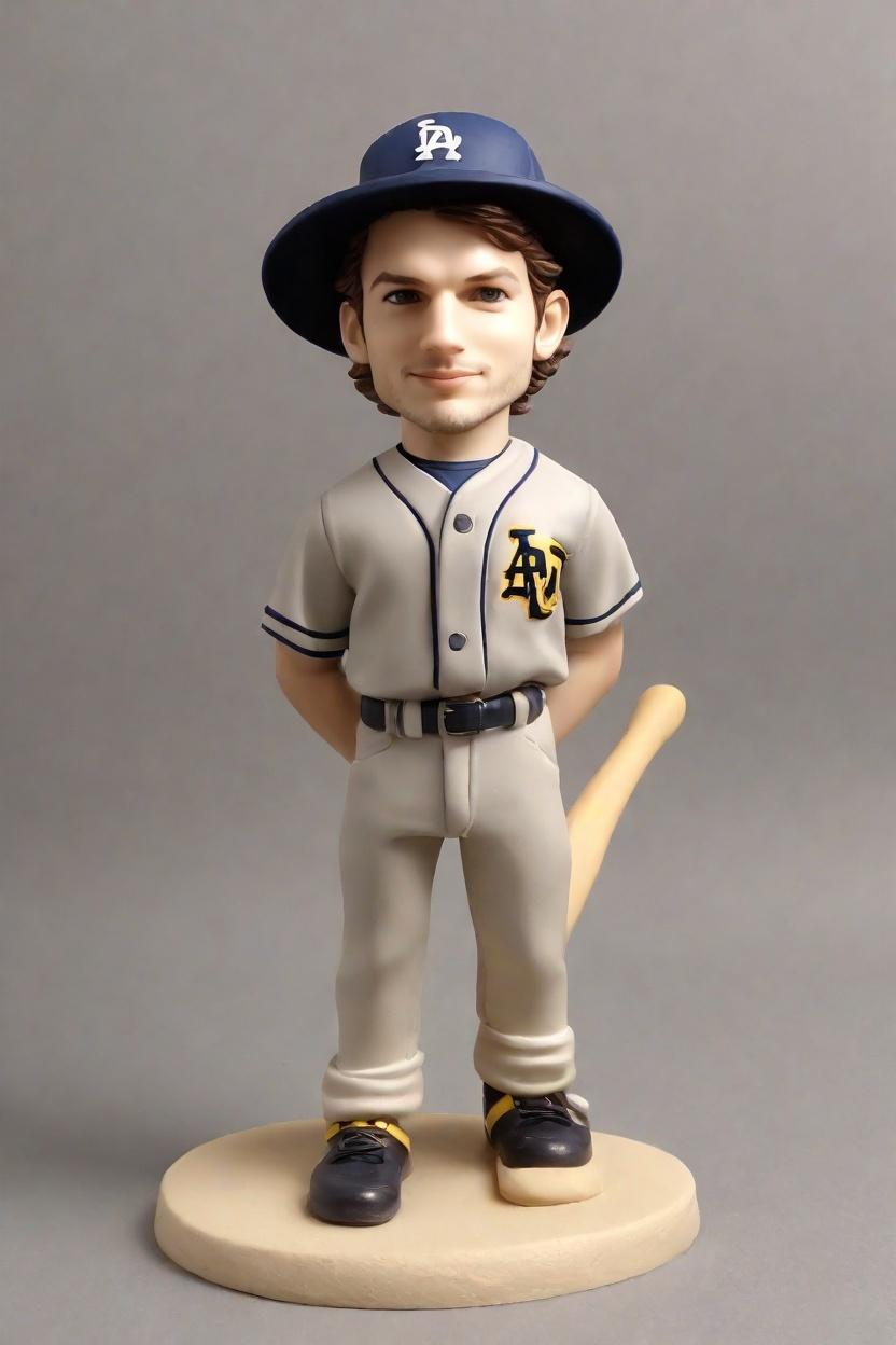custom Sports Hero Pose bobblehead,He Made His Own Bobblehead Doll!