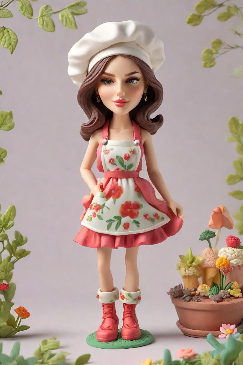 Discovering the Quirky Chef: A Trendy Mini-Me Craze,She's Cooking Up a Storm: My Whimsical Chef Figurine Experience