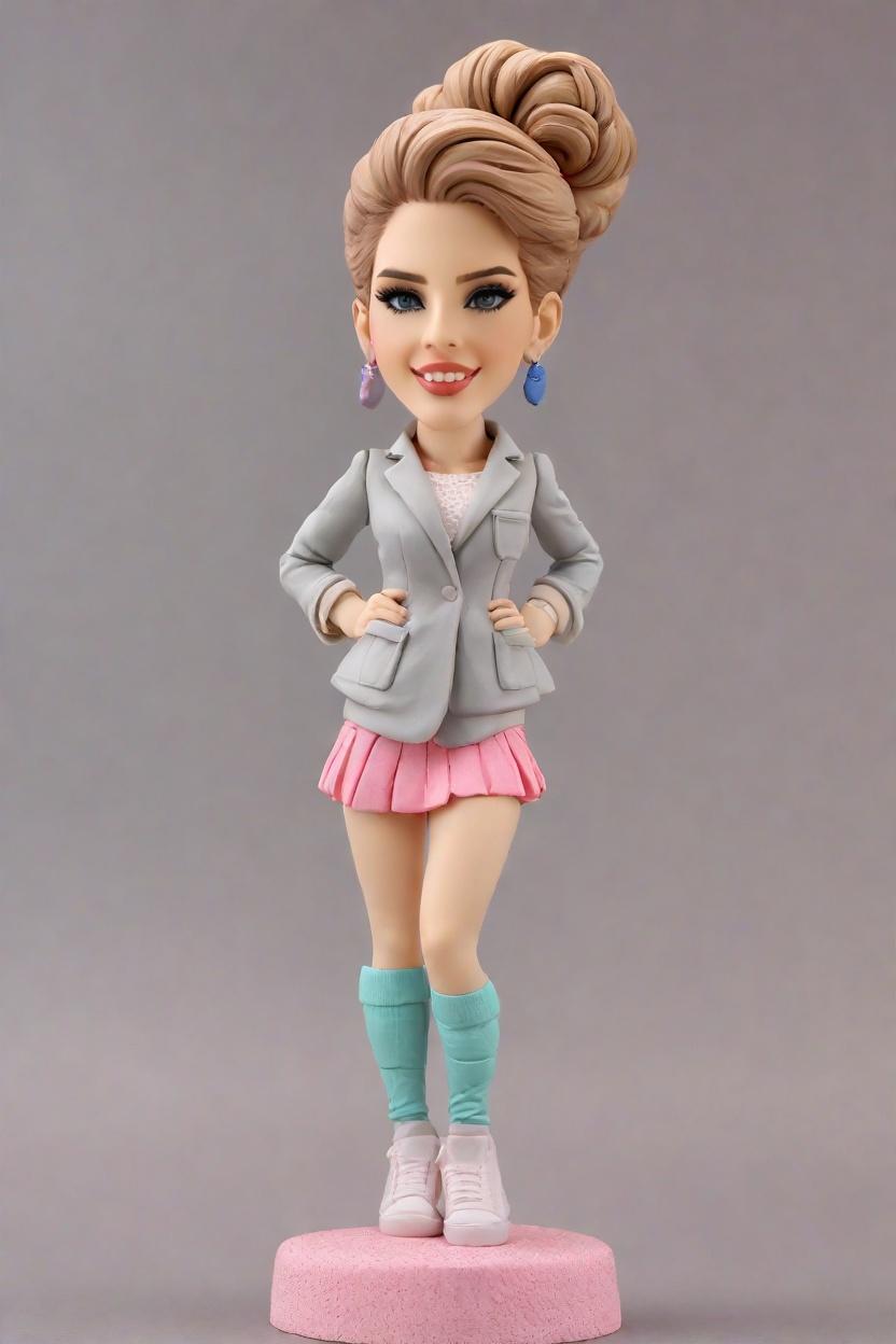 Sassy Soiree Custom Bobblehead,She's Got Swag: Create Your Own Sassy Bobblehead