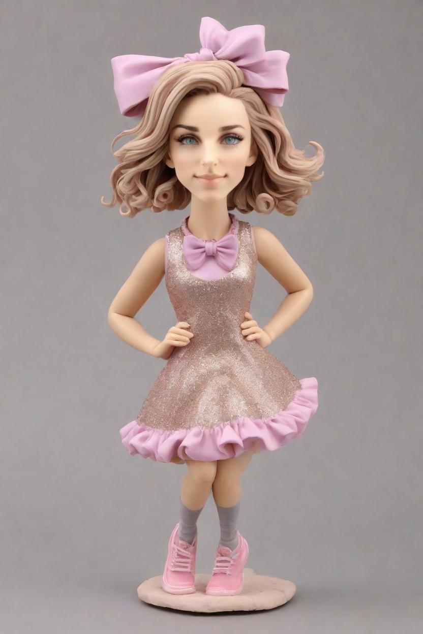 Custom Party Playful Bobblehead,She's Got Swag: Create Your Own Bobblehead Doll