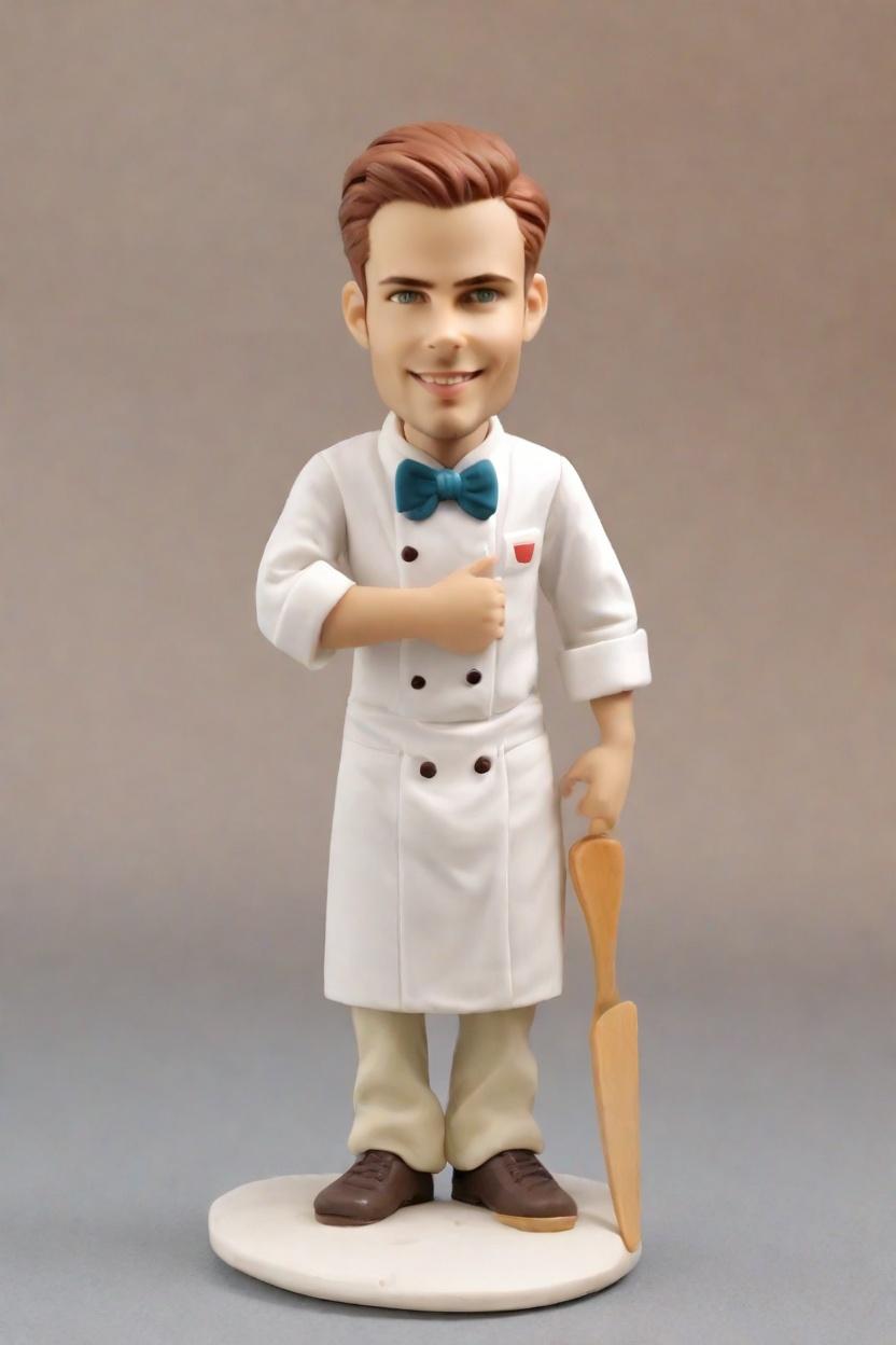 Discovering the Chef's Bobblehead: A Foodie's Dream Come True,He Cooks, He Smiles, He's the Star of My Kitchen!