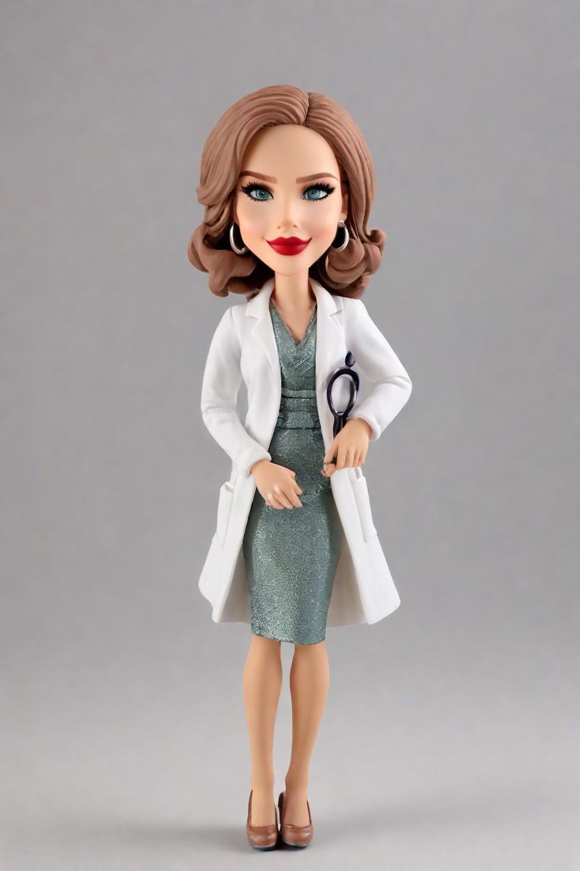 Custom Medical Marvel Bobblehead,She Created a Stunning Doctor Bobblehead!
