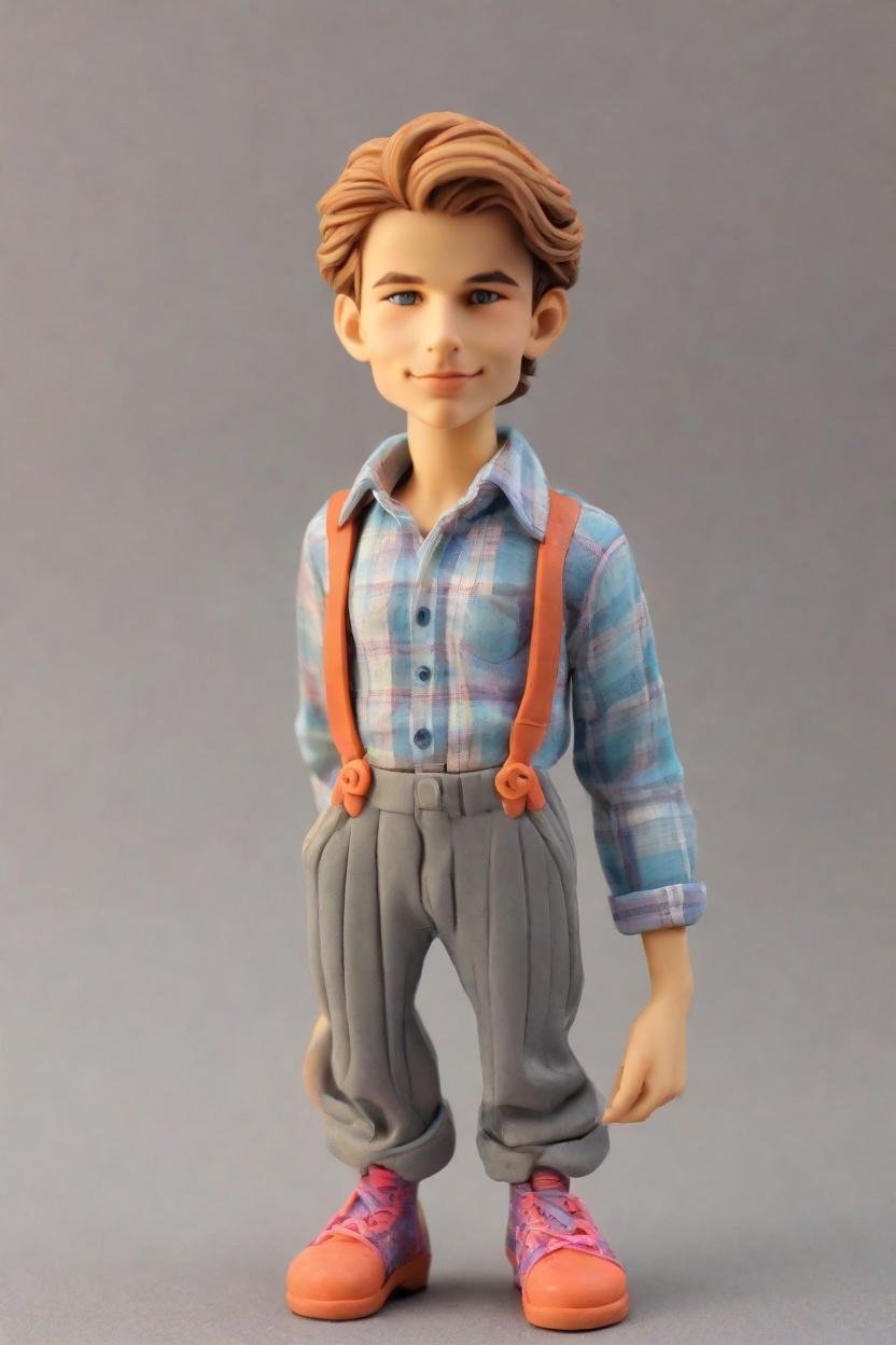 Casual Swagger Custom Bobblehead,He Made His Own Swagger Bobblehead Doll!