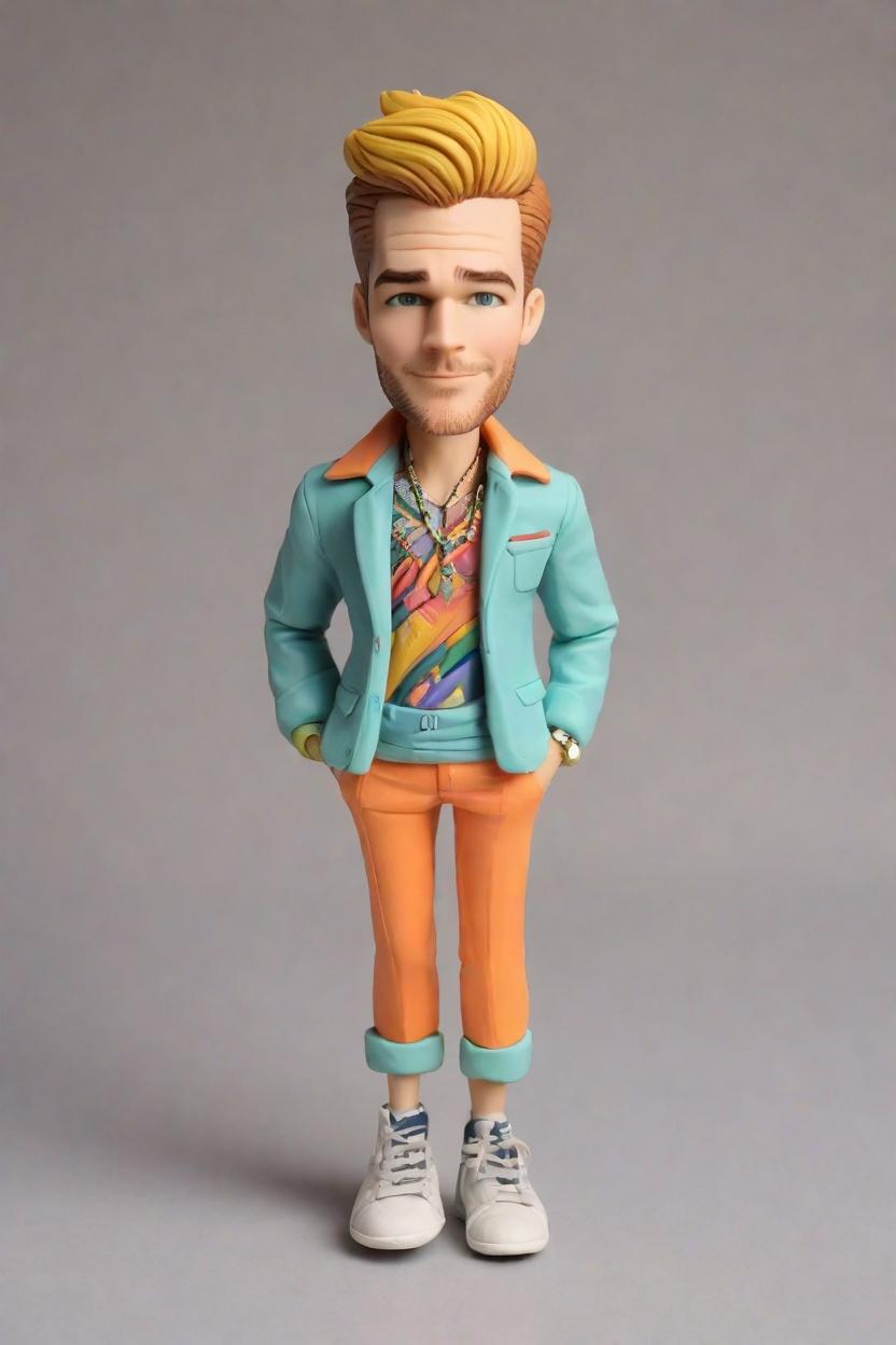 custom Achievement Celebration bobblehead,He Created His Own Confident Bobblehead!