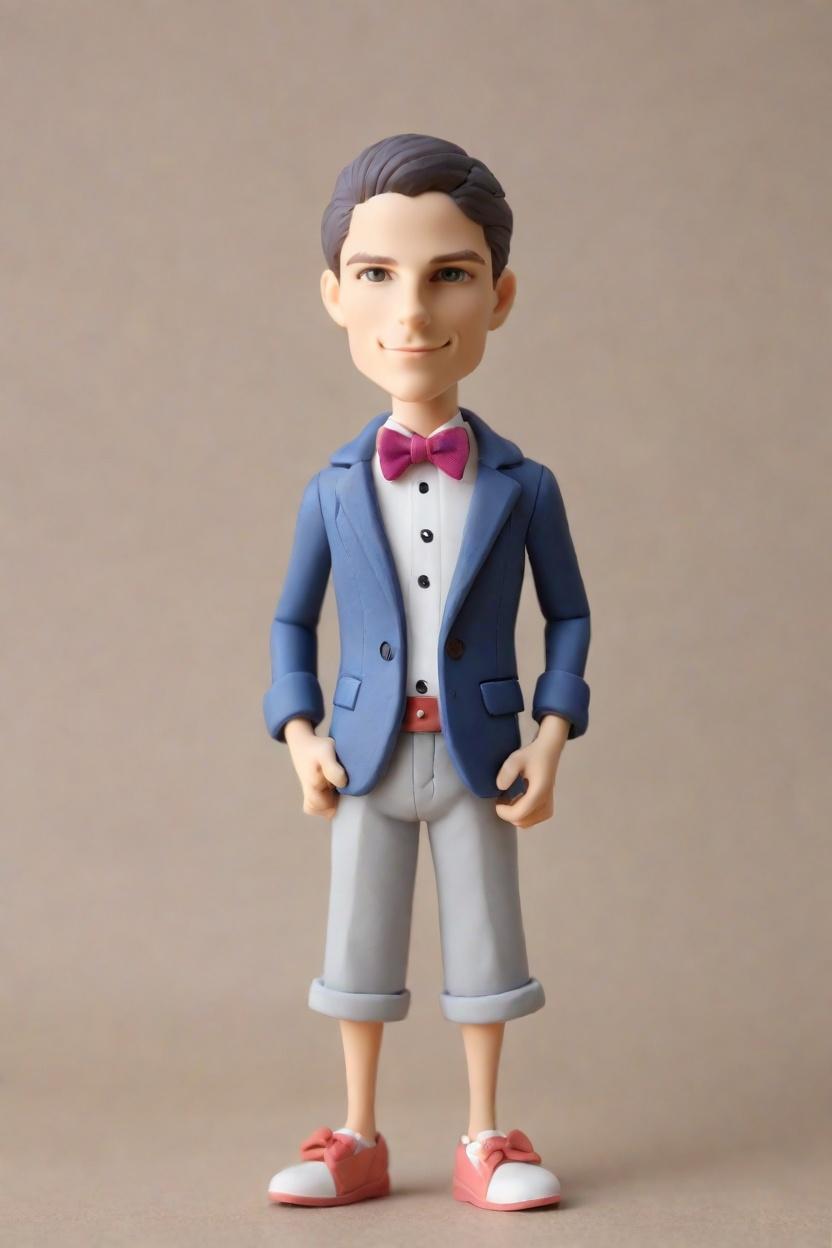 Custom Teacher's Day Playful Bobblehead,He Made His Own Bobblehead Doll and It's Hilarious!