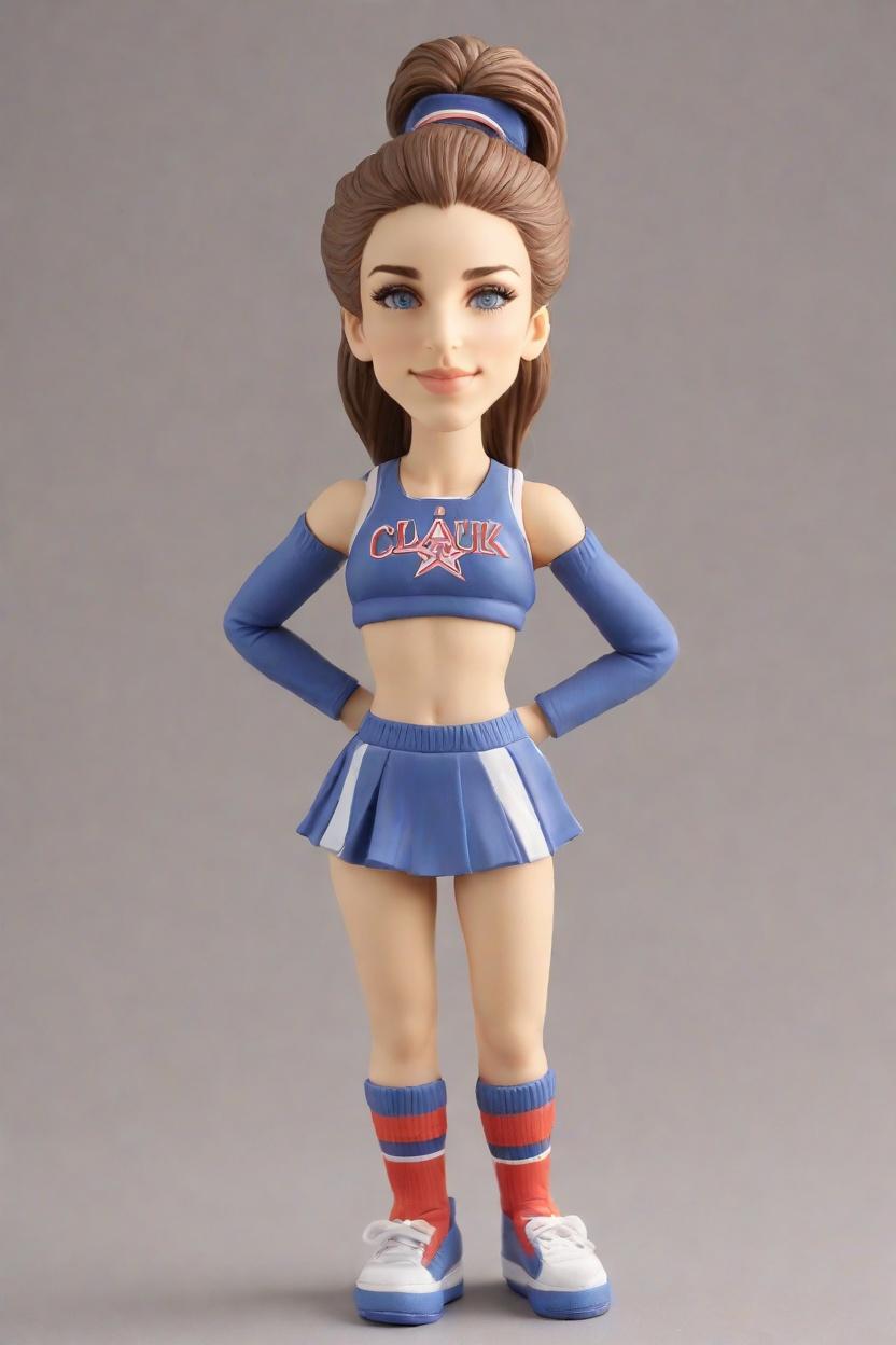 Cheerleading Leap into the Spotlight: Custom Bobblehead Dolls that Capture the Spirit,She's Got Game and Style: My Custom Cheerleader Bobblehead Doll Journey