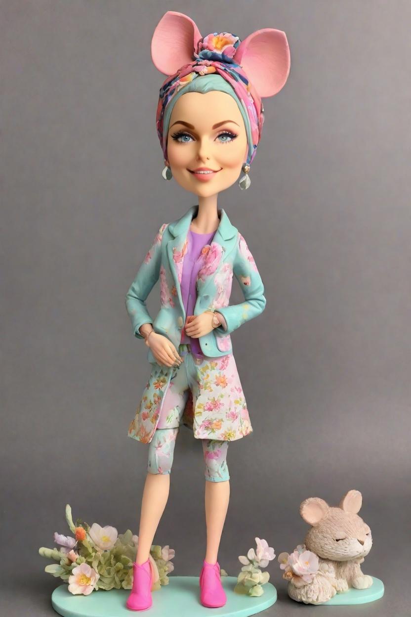 Personalized Custom Bobbleheads: The Perfect Gift for the Fashionista Who Loves to Stand Out,She's Got Swag: Unboxing My Custom Bobblehead Doll That's All About That Playful Wink