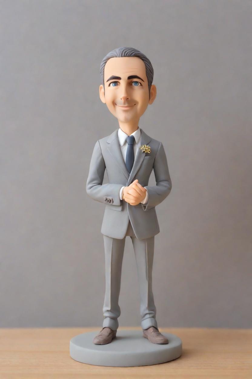 Custom Leadership Recognition Bobblehead,John's Epic Make Your Own Bobblehead Moment