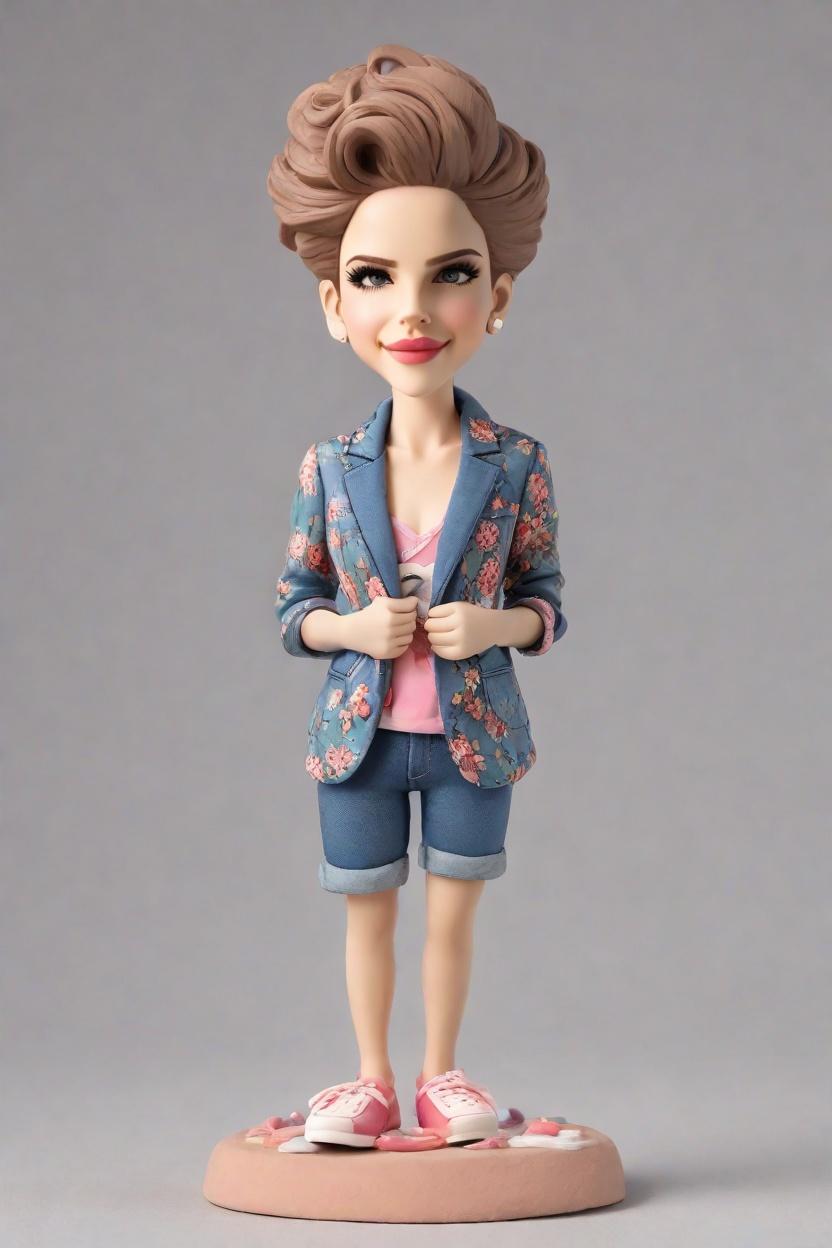 Custom Father's Day Playful Bobblehead,She Just Created the Cutest Dad Bobblehead!