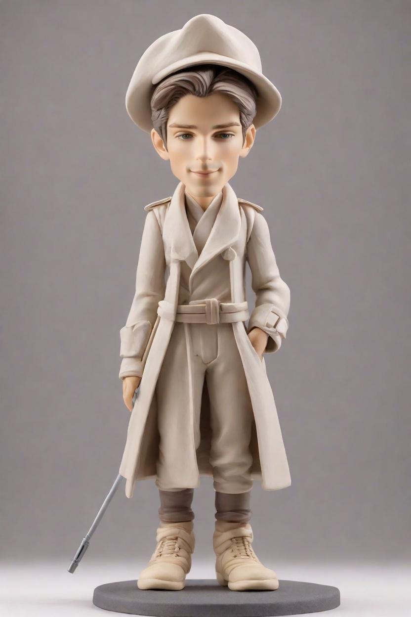 custom Star Wars-themed Casual Bobblehead,John's Epic Custom Star Wars Bobblehead Adventure