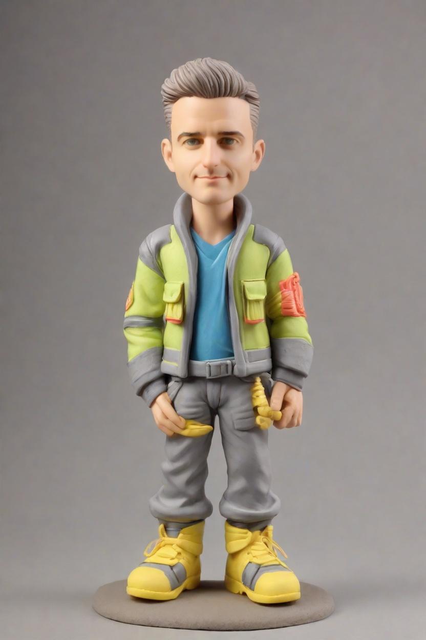 Custom Heroic Firefighter Bobblehead,John Shares His Make-Your-Own Bobblehead Adventure