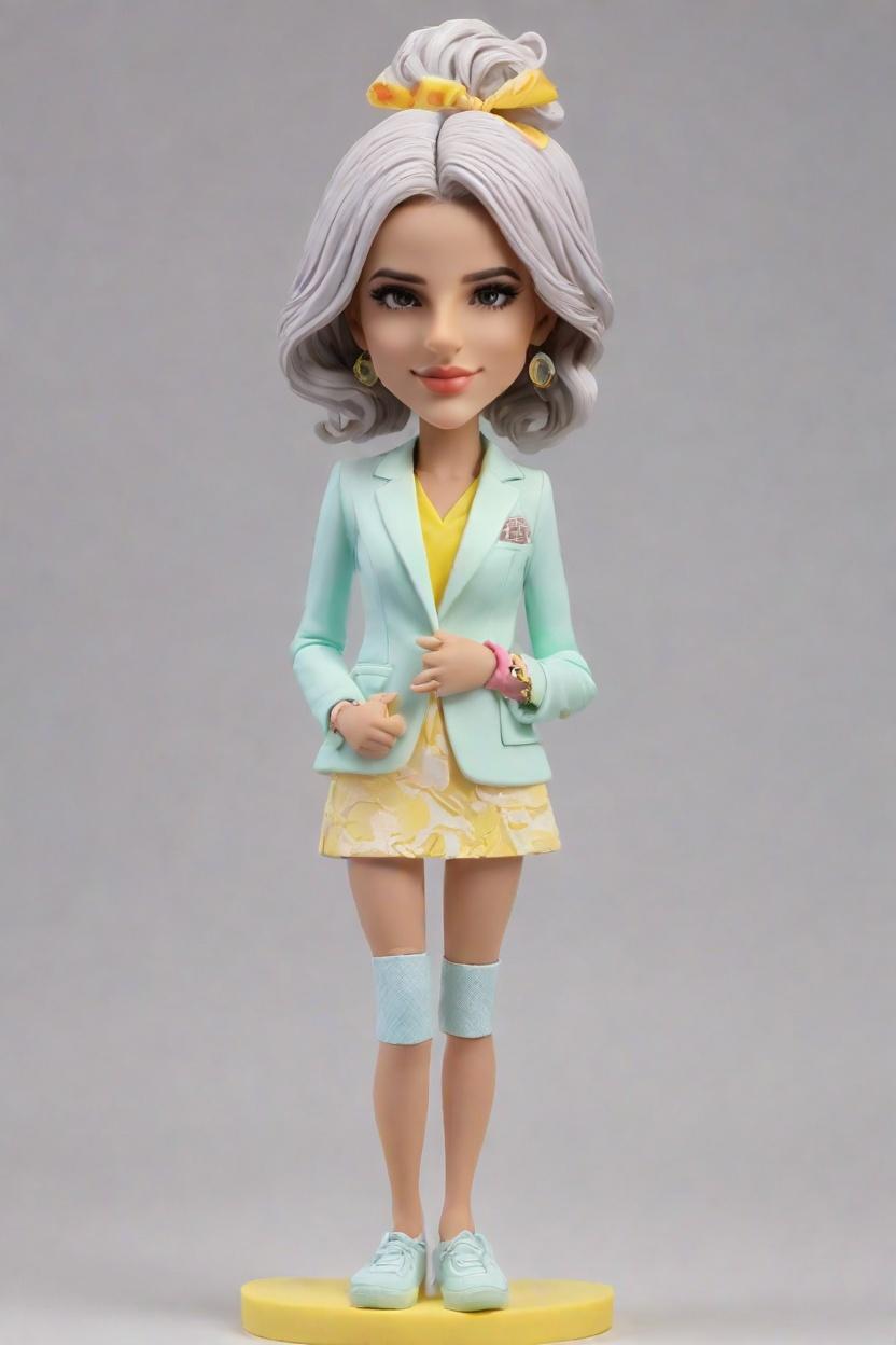 Custom Business Chic Bobblehead,She's Got Swagger: Make Your Own Bobblehead Doll