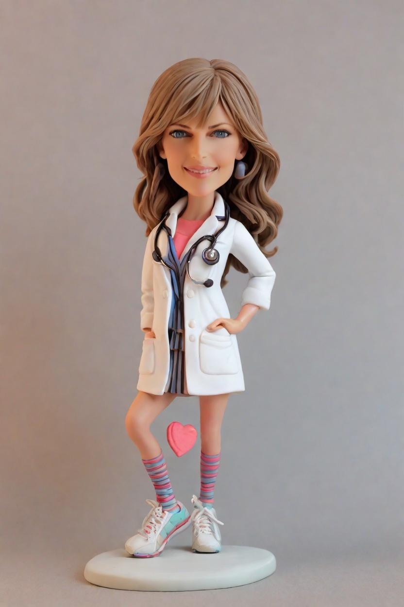 Spotlight on Unique Gifts: The Bobblehead That's Changing the Fashion Game,She's Got the Beat: A Medical Marvel's Social Media Moment