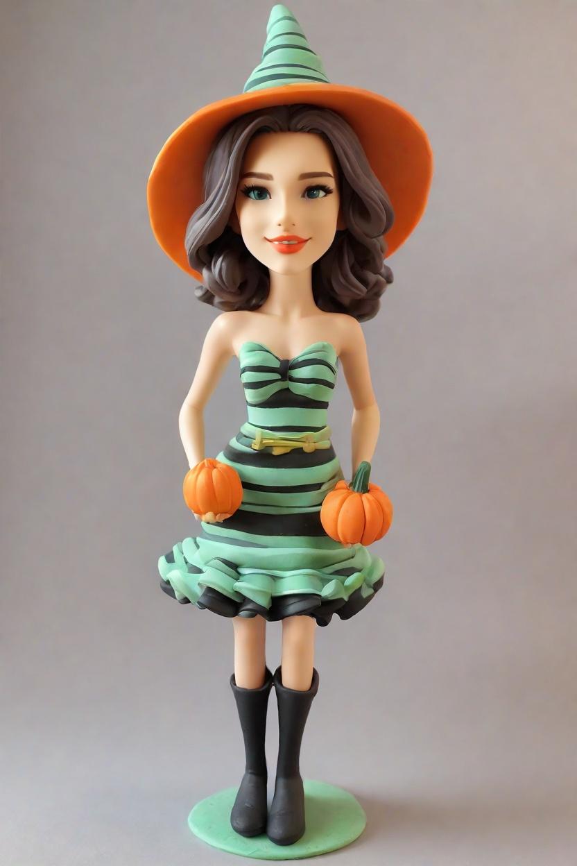 Unveiling the Season’s Trendiest Halloween Gift: Custom Bobblehead Dolls That Will Cast a Spell on You,Meet Emily: She Just Created the Ultimate Halloween Bobblehead Doll and It’s Winking!