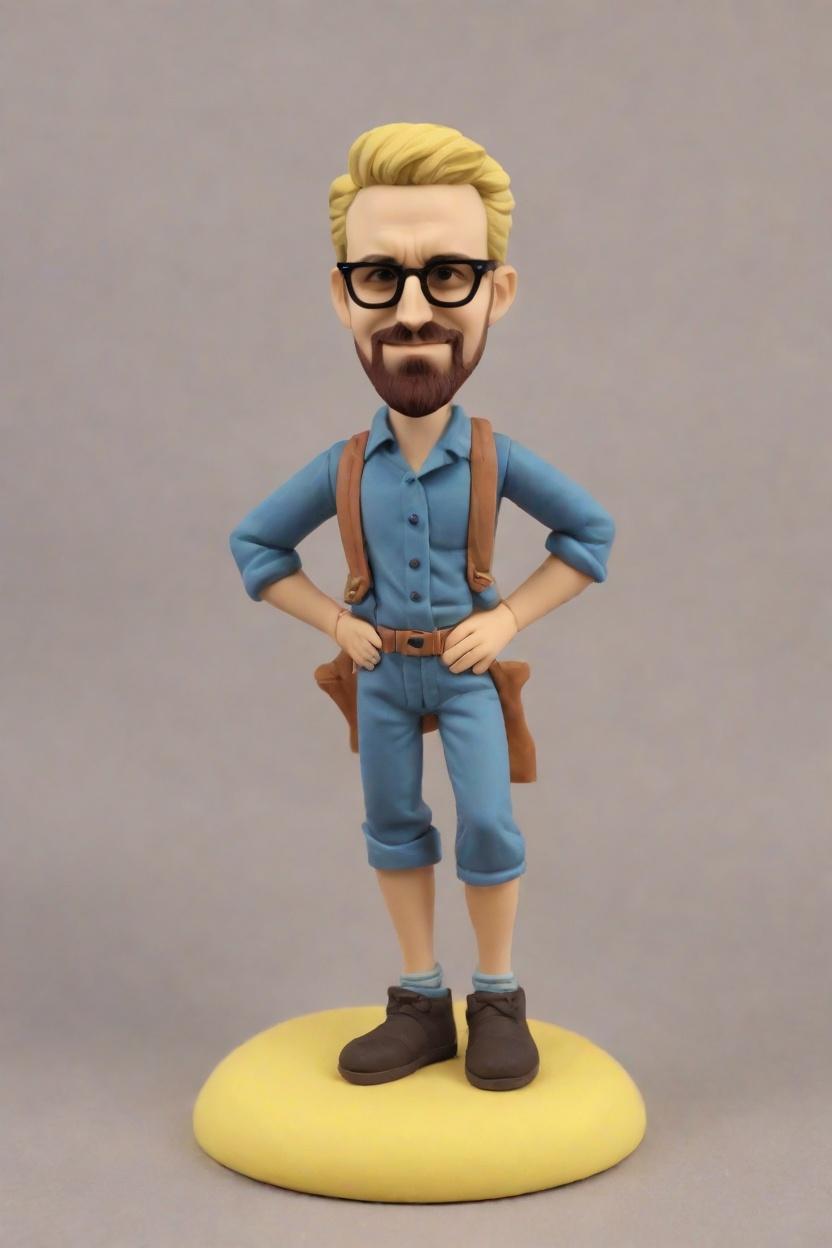 Casual Chic Custom Bobblehead,John Shares: Make Your Own Playful Bobblehead