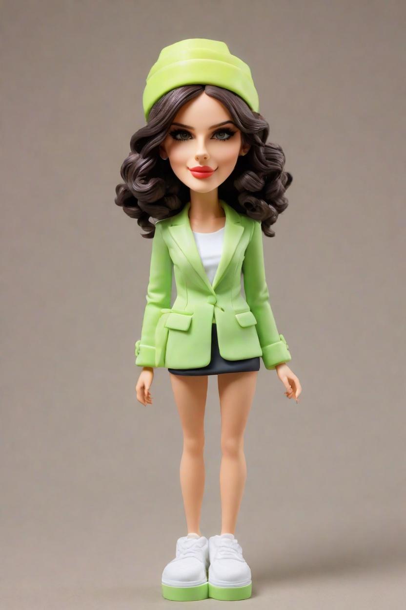 custom Business Triumph Figurine Bobblehead,She's Crushing It: Create Your Own Confident Bobblehead
