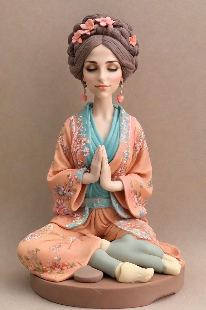 Custom Zen Chic Bobblehead,She Created Her Zen Chic Bobblehead Doll