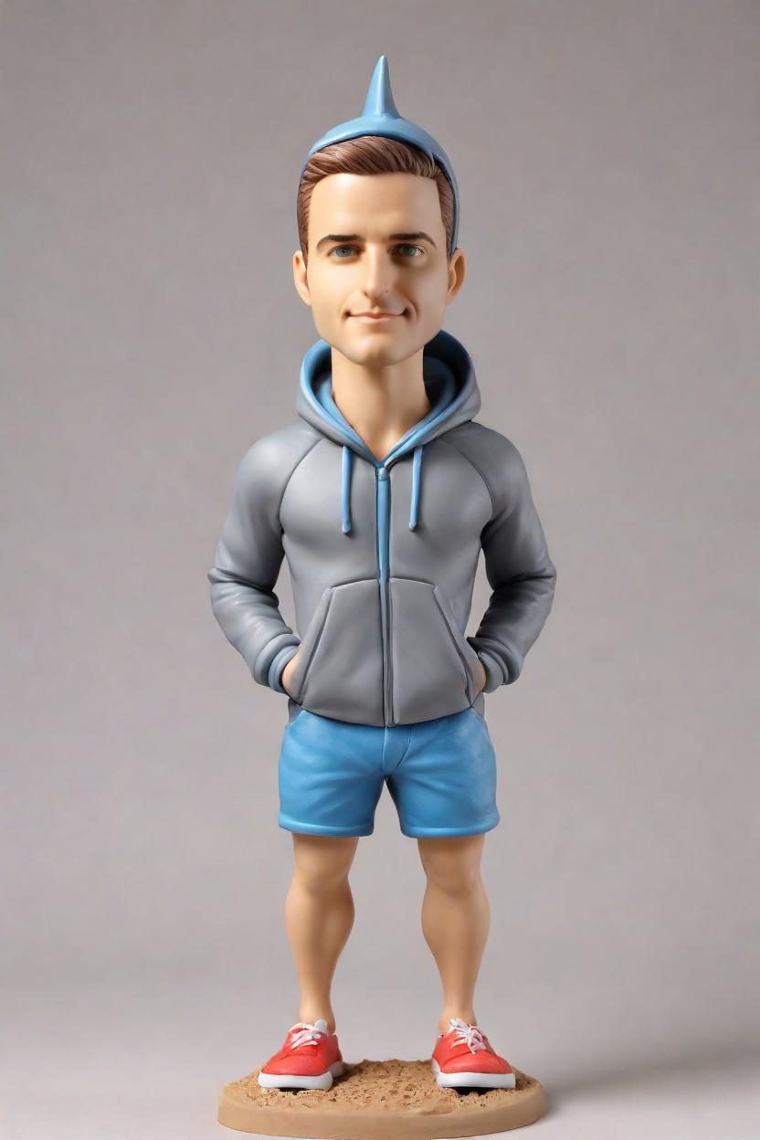custom Professional Development Fun Bobblehead,John Shares His Silly Shark Bobblehead Creation