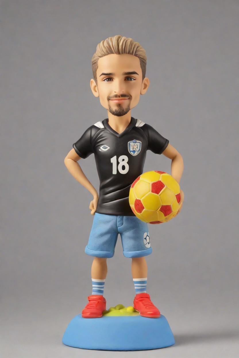 Soccer Star Custom Playful Bobblehead,John Shares His Make Your Own Bobblehead Doll Experience