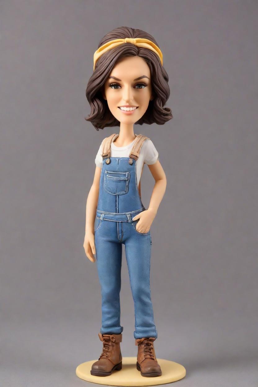 custom Engineer Pride bobblehead,She's a Rockstar! I made my own bobblehead doll